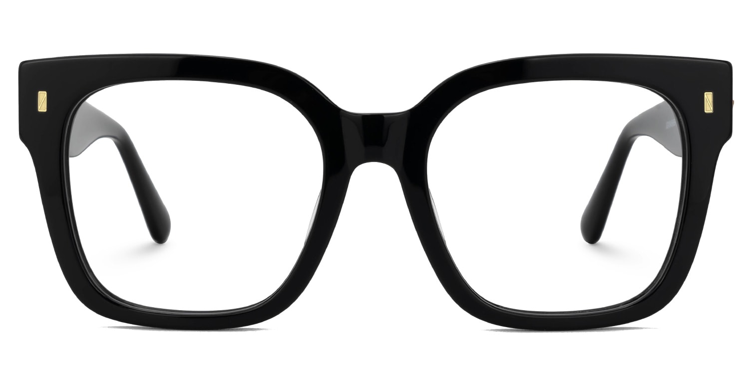 Scicluna Square Black Glasses