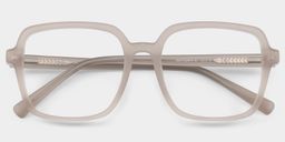 Kenneth Khaki Square Glasses2