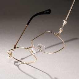 Kayla Geometric Gold Glasses1