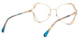 Mcconico Butterfly Gold Glasses3