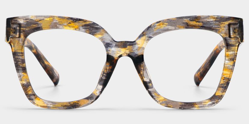 Malcolm Square Brown Glasses