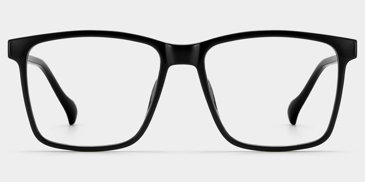 Burgos Square Black Glasses