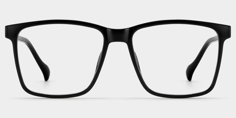 Burgos Black Square Glasses