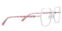 Billie Geometric Silver Glasses4
