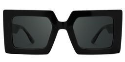 Tiffaney Square Black Glasses0