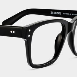 Fussell Square Black Glasses4