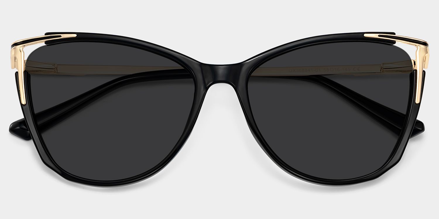 Yomary Cat Eye Style Black Frame Sunglasses | ZEELOOL1