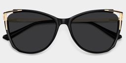 Yomary Black Cat eye Sunglasses1