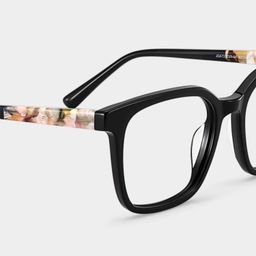 Freya Square Black Glasses7