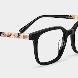 Freya Square Black Glasses7