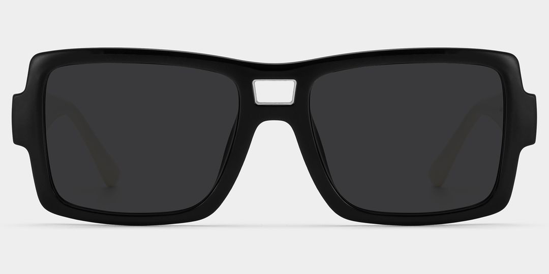 Nora Black Aviator Sunglasses