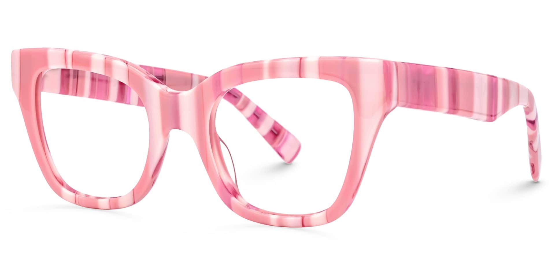 Nereyda Pink Candy Glasses Bubblegum | Zeelool Optical1