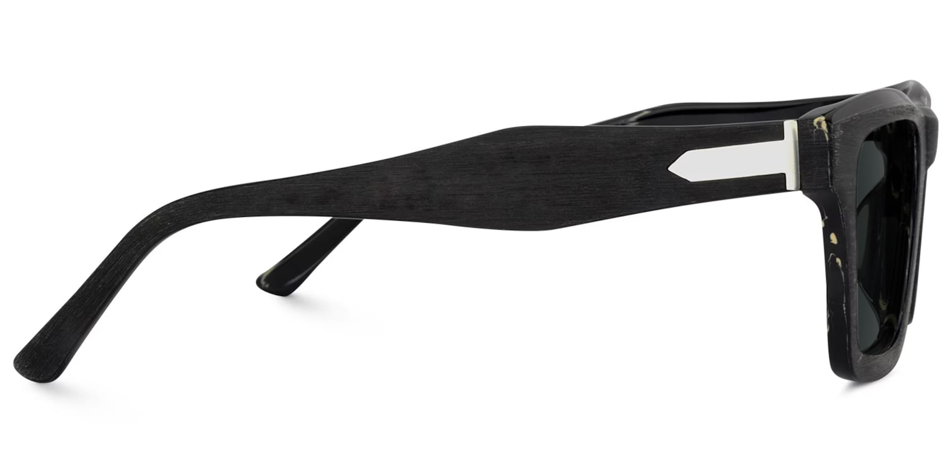 Rectangle Black Sunglasses | Zeelool Glasses3