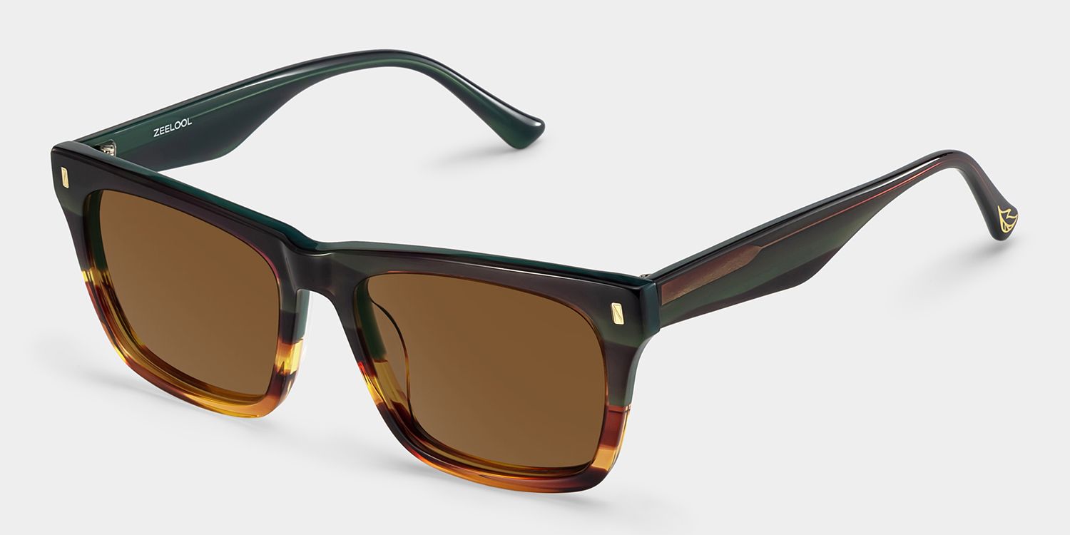 Brookins rectangular tortoise shell glasses Online | ZEELOOL2