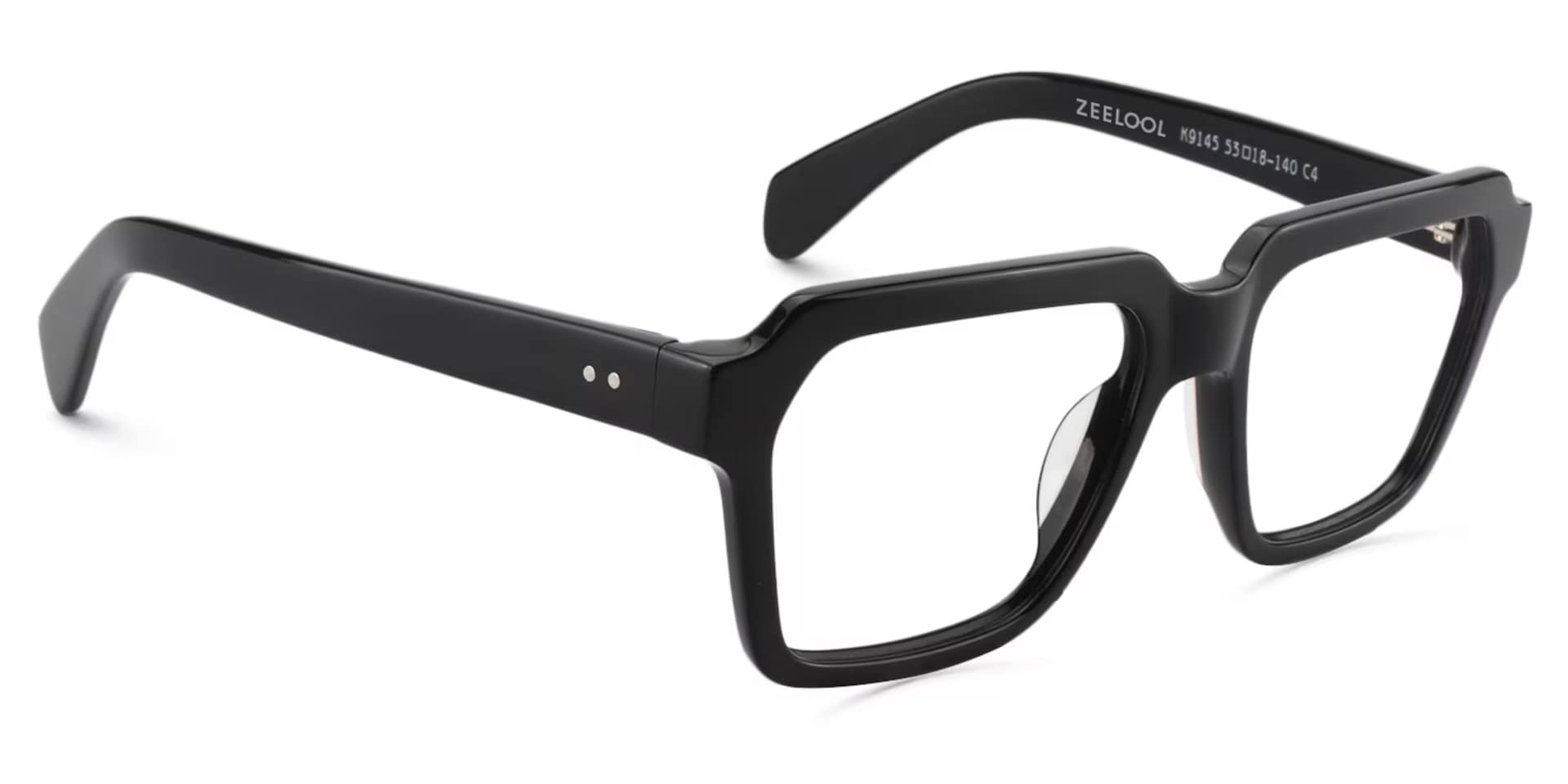 Square Black Glasses | Zeelool Glasses3