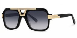 Croswell Black Aviator Sunglasses1