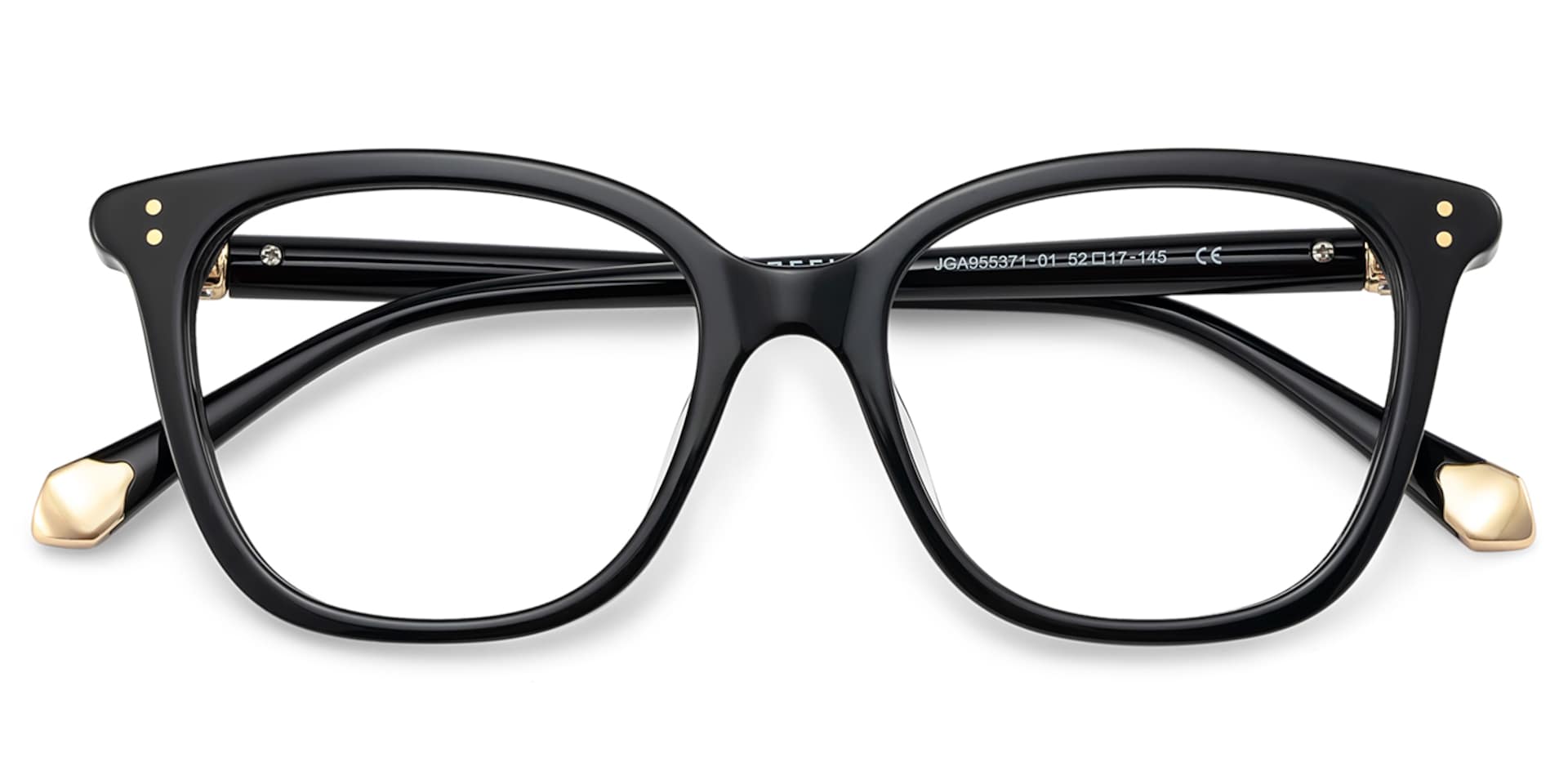Square Black Eyeglasses- Miles Acetate Frame Glasses4