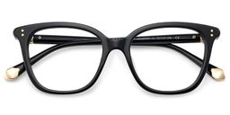 Miles Black Square Glasses4