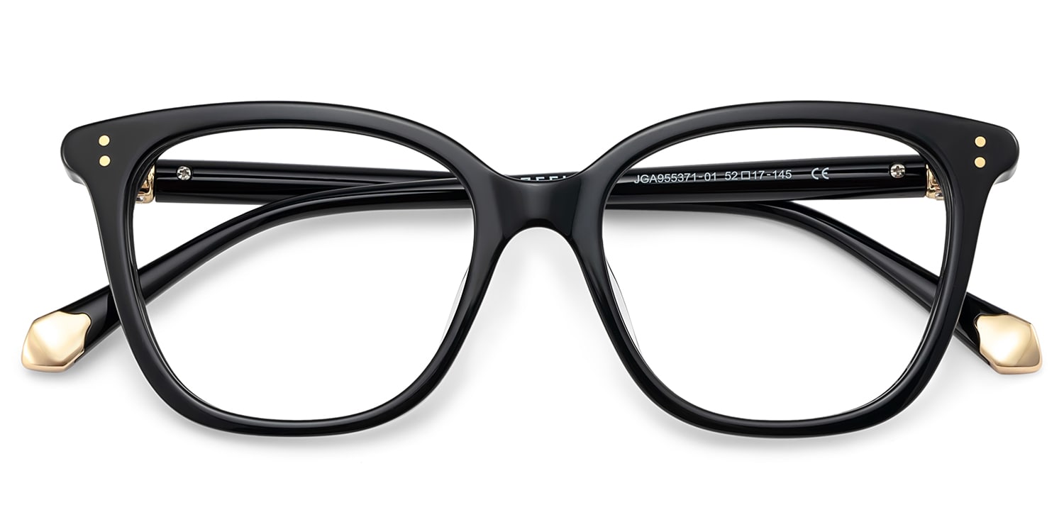 Miles Square Black Glasses4
