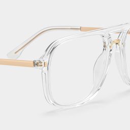 Kilworth Aviator Clear Glassess5