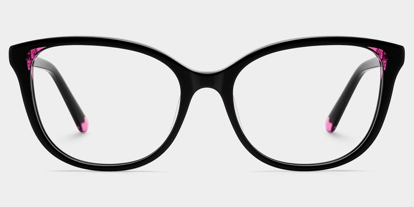 Brady Black Pink Butterfly Glasses