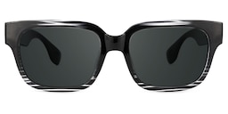 Colin Rectangle Black Glasses0