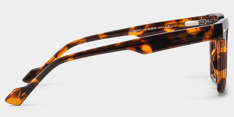 Tortoise Square Frame Glasses - Pinette on Sale | Zeelool4