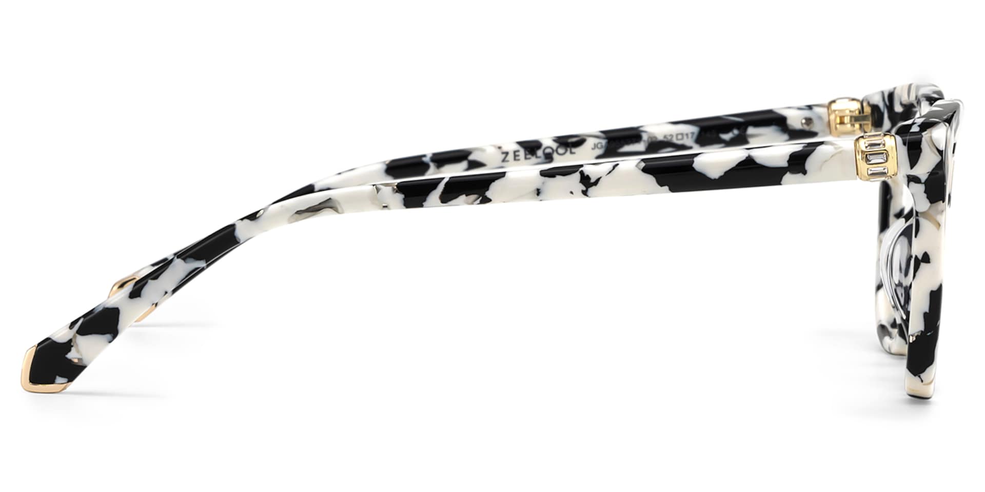 Square Cow Eyeglasses- Miles Acetate Frame Glasses5