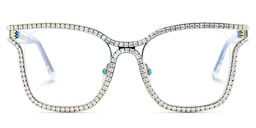 Shine Square Iridescent Glasses2