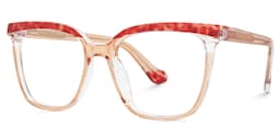 Tawana Square Red Glasses1