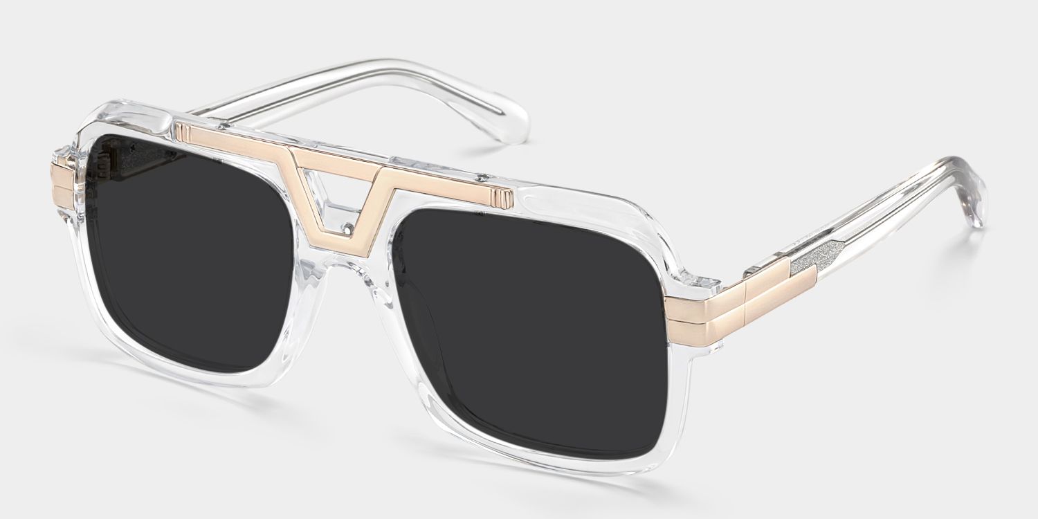 Croswell aviator transparent glasses for men Online | ZEELOOL2