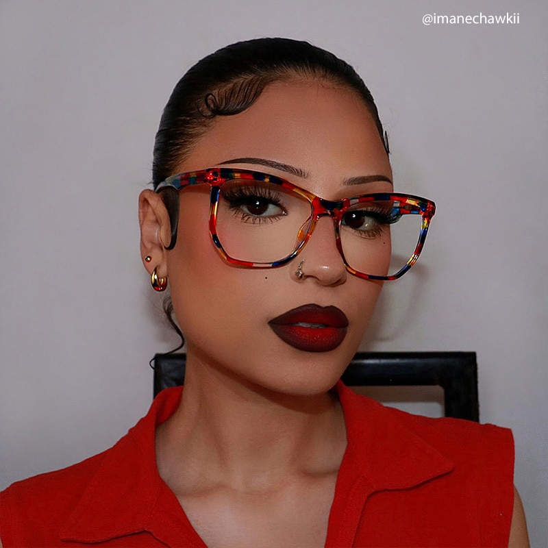 Libby Geometric Multicolor Glasses4