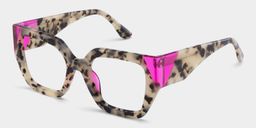 Viva Square Tortoise Glasses3