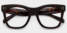 Gordon Rectangle Tortoise Glasses1