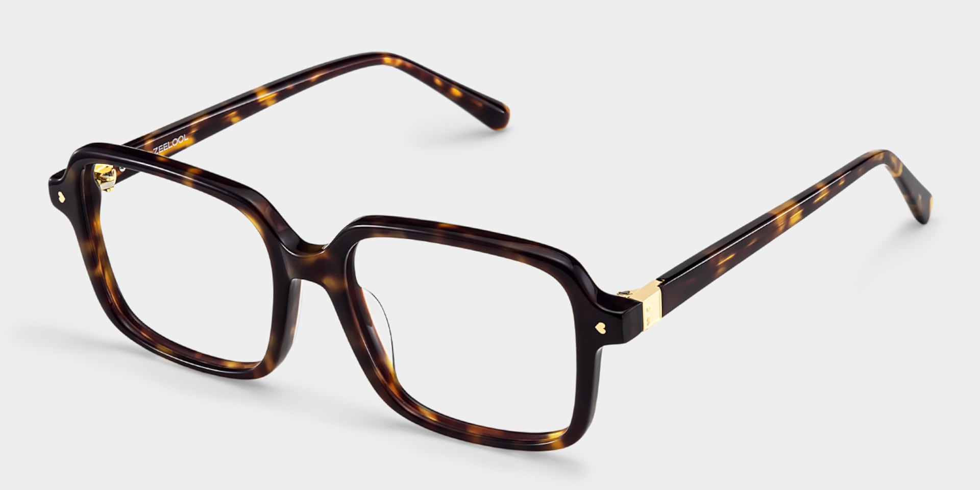 Talia Tortoise Frame Glasses with Square Frame Online | ZEELOOL5