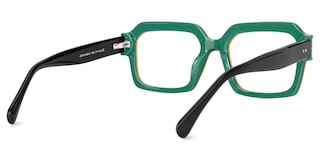 Suarez Square Black Glasses3