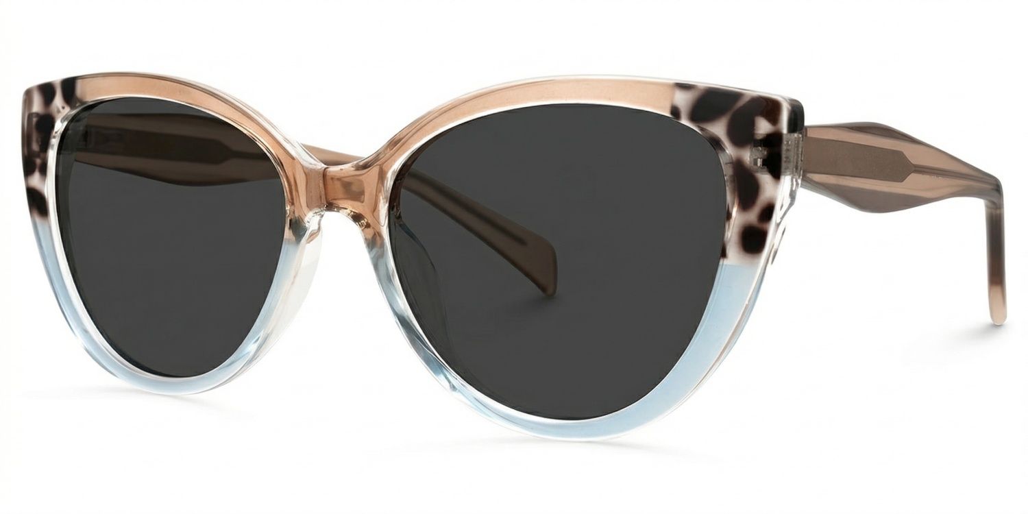Narine Cat Eye Multicolor Frame Sunglasses Online Sale | ZEELOOL1