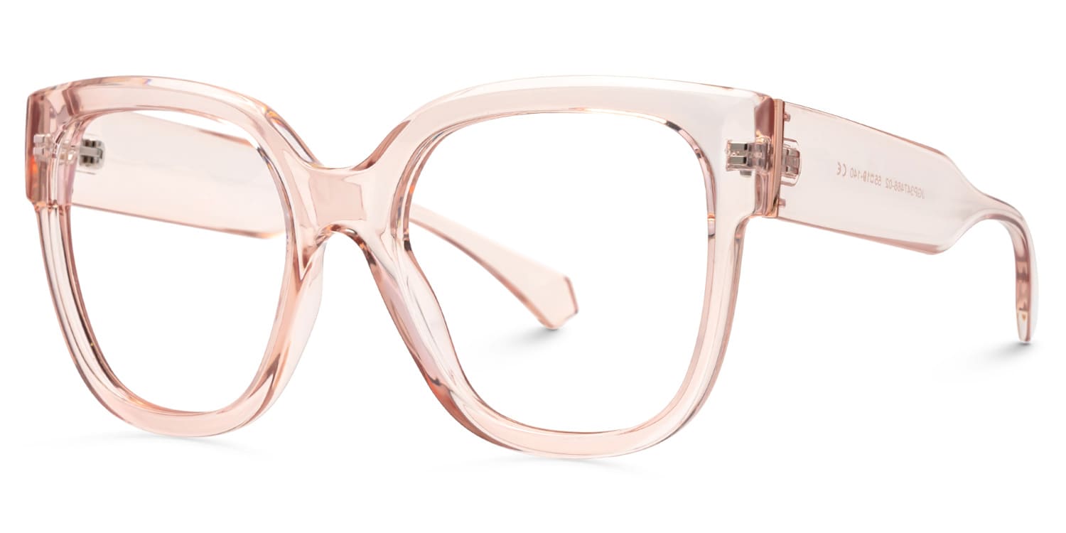 Reineke Square Pink Glasses1