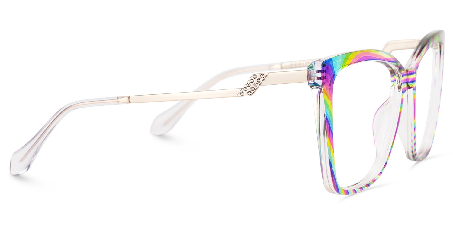 Awilda Cateye Multicolor Glasses4