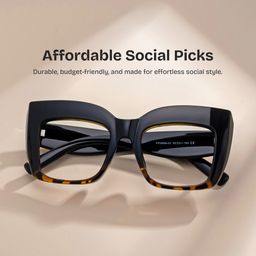 Alberta Cateye Tortoise Glasses0