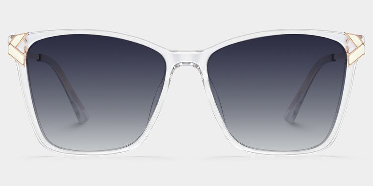 Tricee Square Clear Glasses
