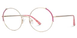 Rindy Round Pink Glasses1