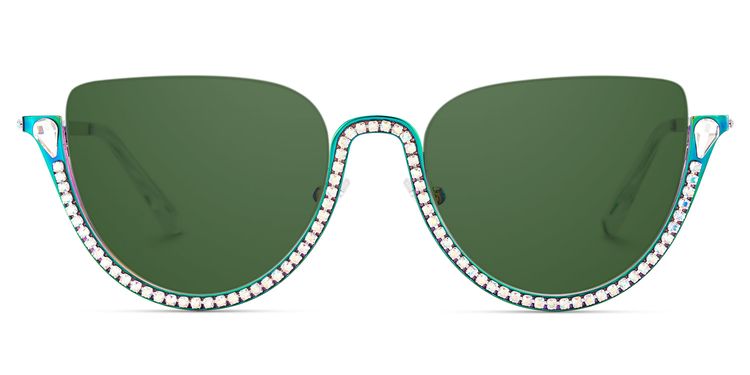 Sparkle Iridescent Cat eye Sunglasses