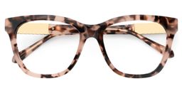 Surita Cateye Pink Tortoise Glasses2