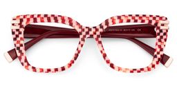Cardozo Square Red Glasses2