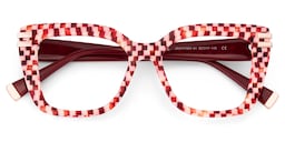 Cardozo Square Red Glasses2