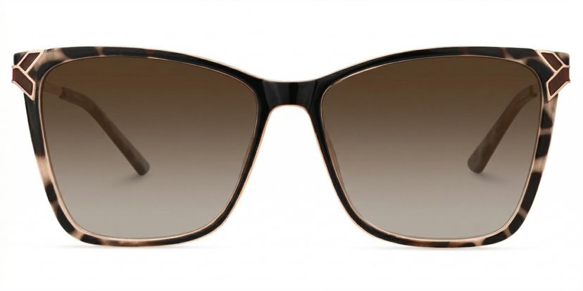Tricee Square Tortoise Glasses