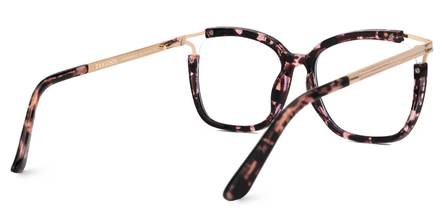 Spring hinges Sidibe Eyeglasses, Sidibe Tortoise Glasses -Zeelool3