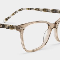Marigold Rectangle Brown Glasses4