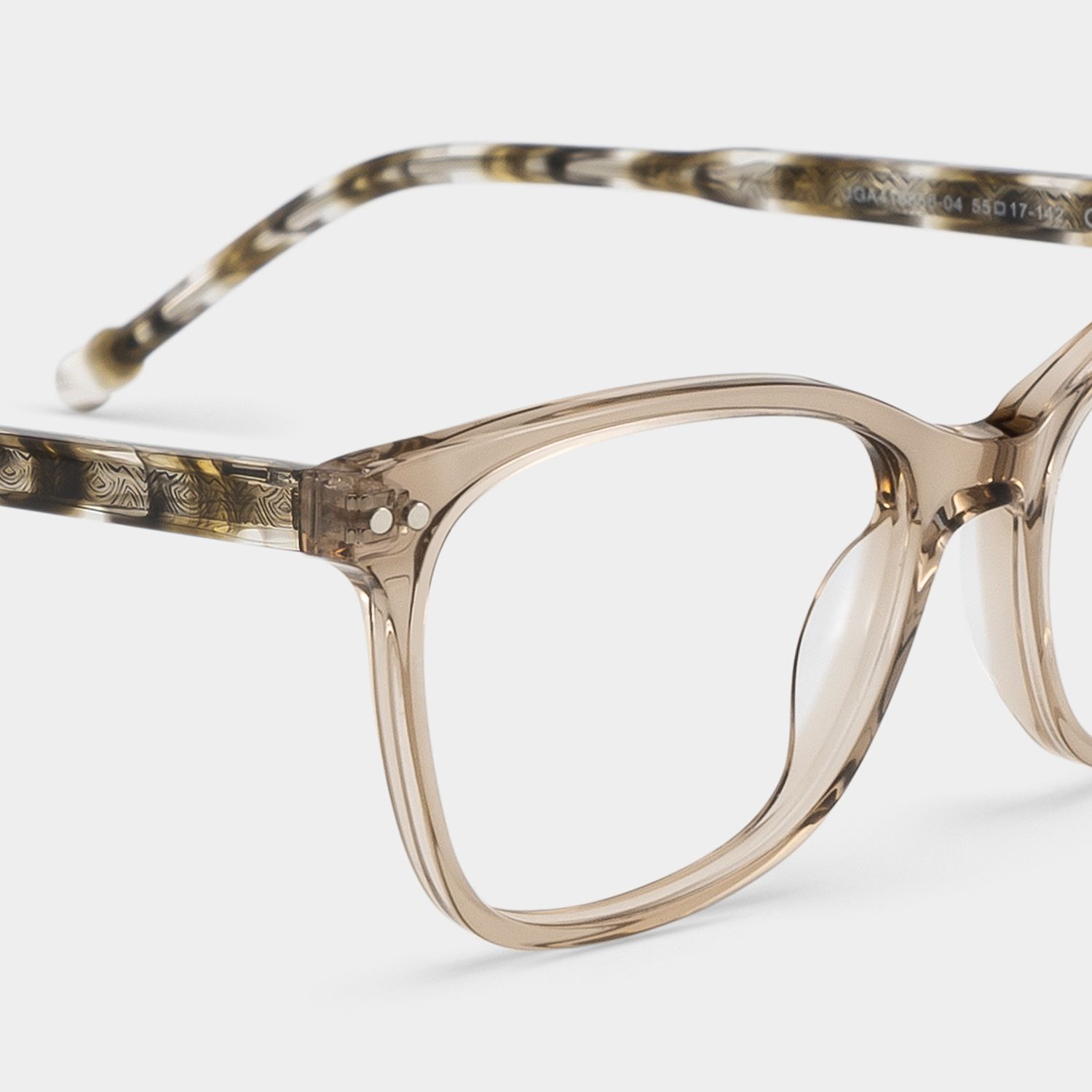 Marigold rectangle brown glasses Online | ZEELOOL4
